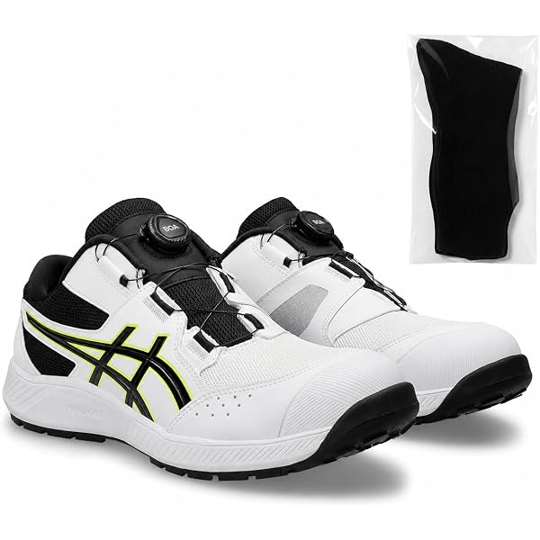 Amazon | アシックス asics 安全靴 作業靴 ウィンジョブ CP228 BOA